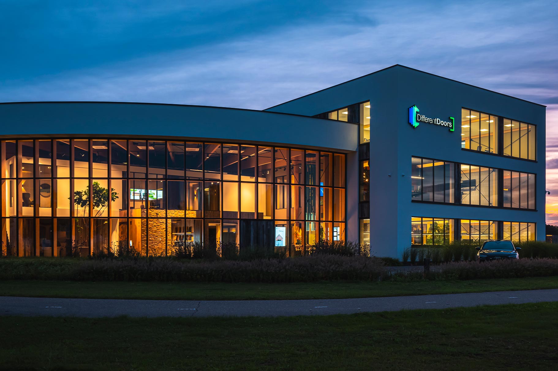 Showroom Different Doors