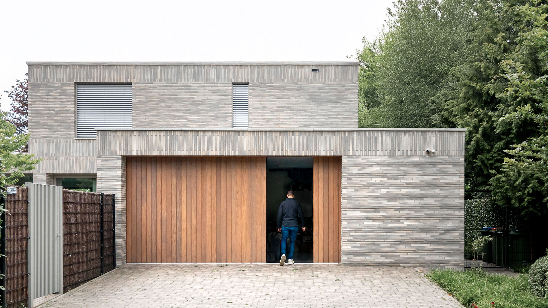 Zijwaartse garagedeur