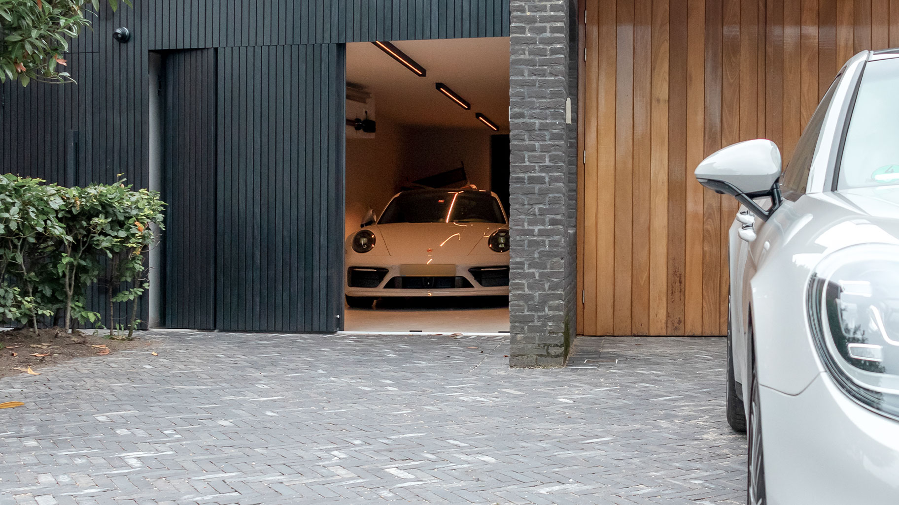 Zijwaartse garagedeur