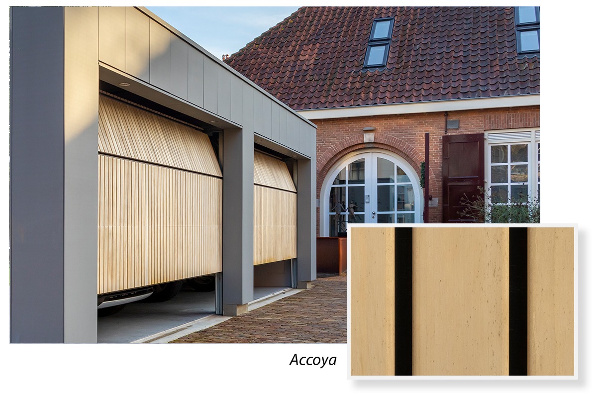 Accoya garagedeur