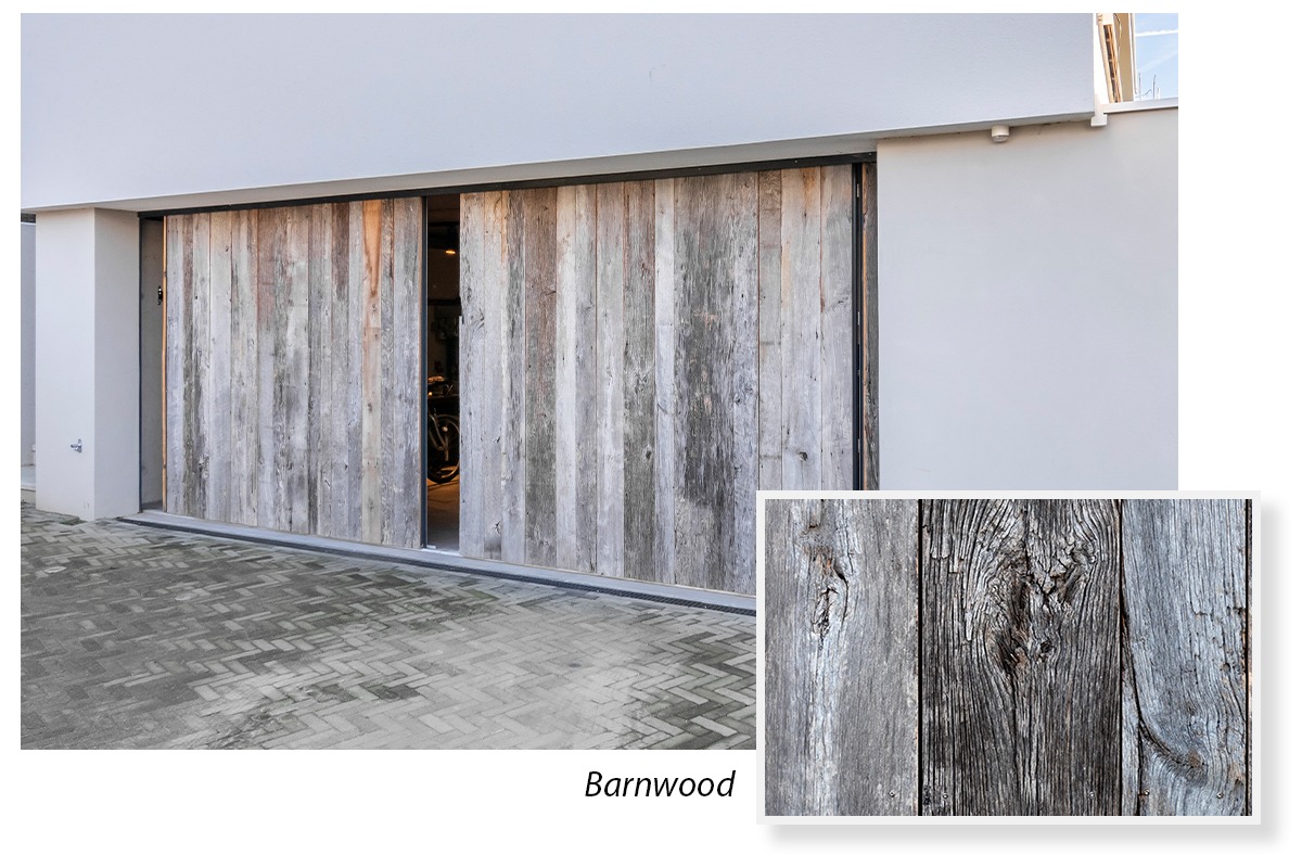 Barnwoord garagedeur