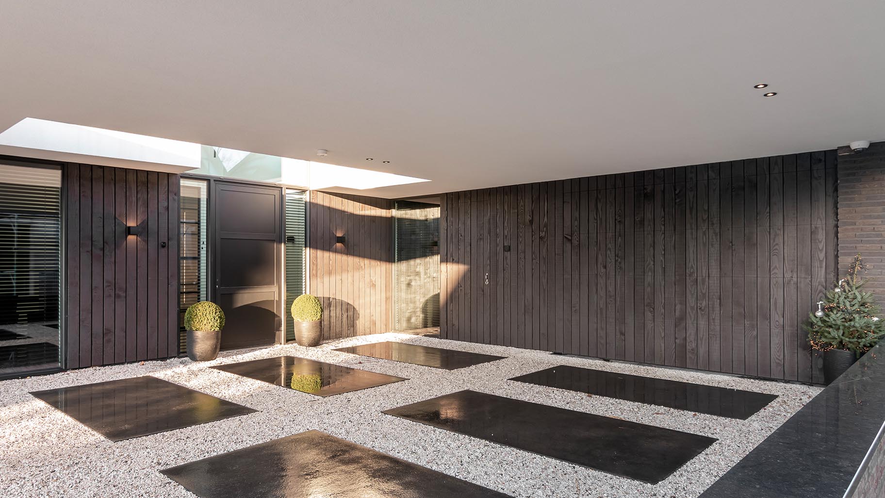 Douglas houten garagedeur