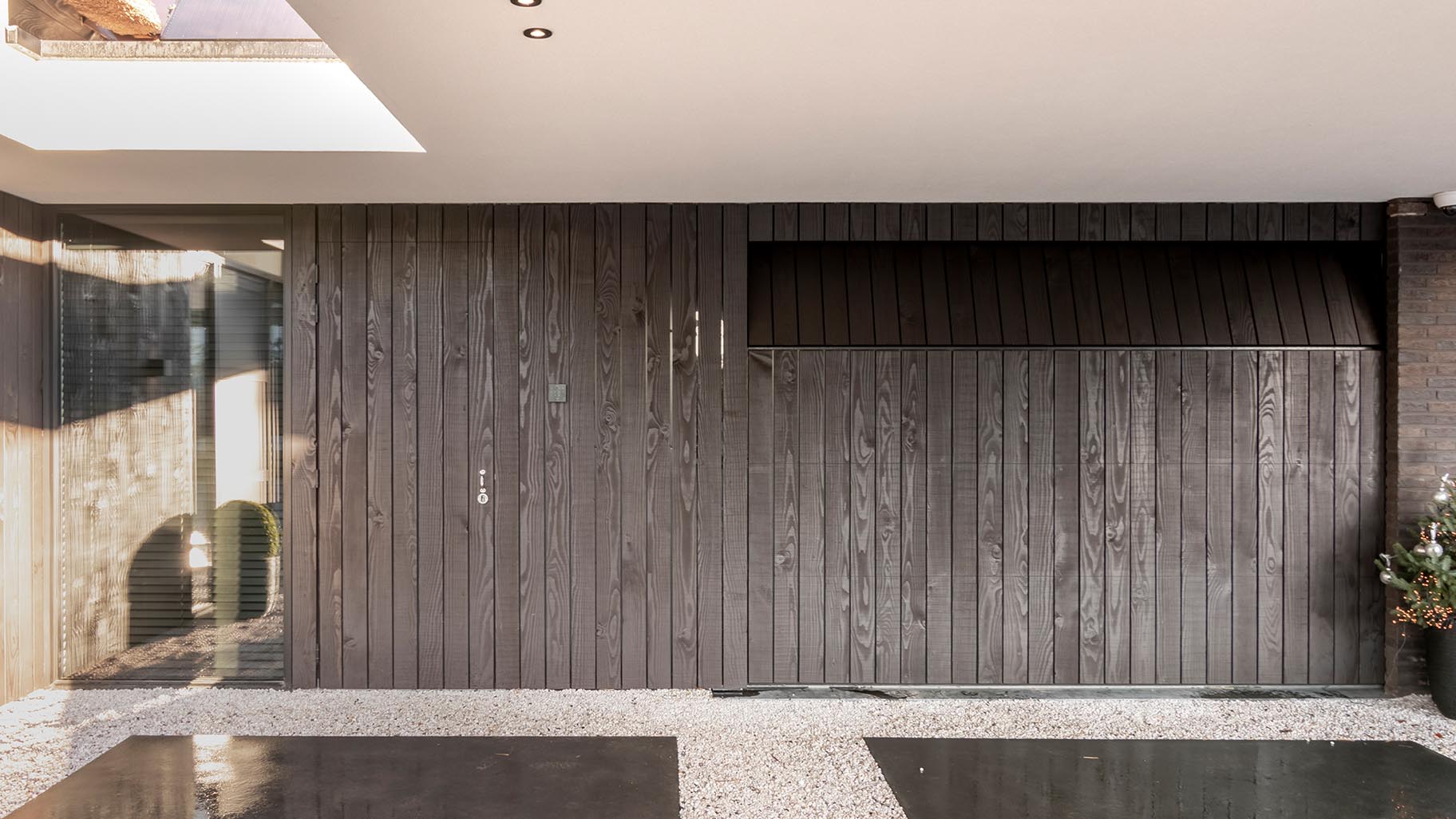 Douglas houten garagedeur