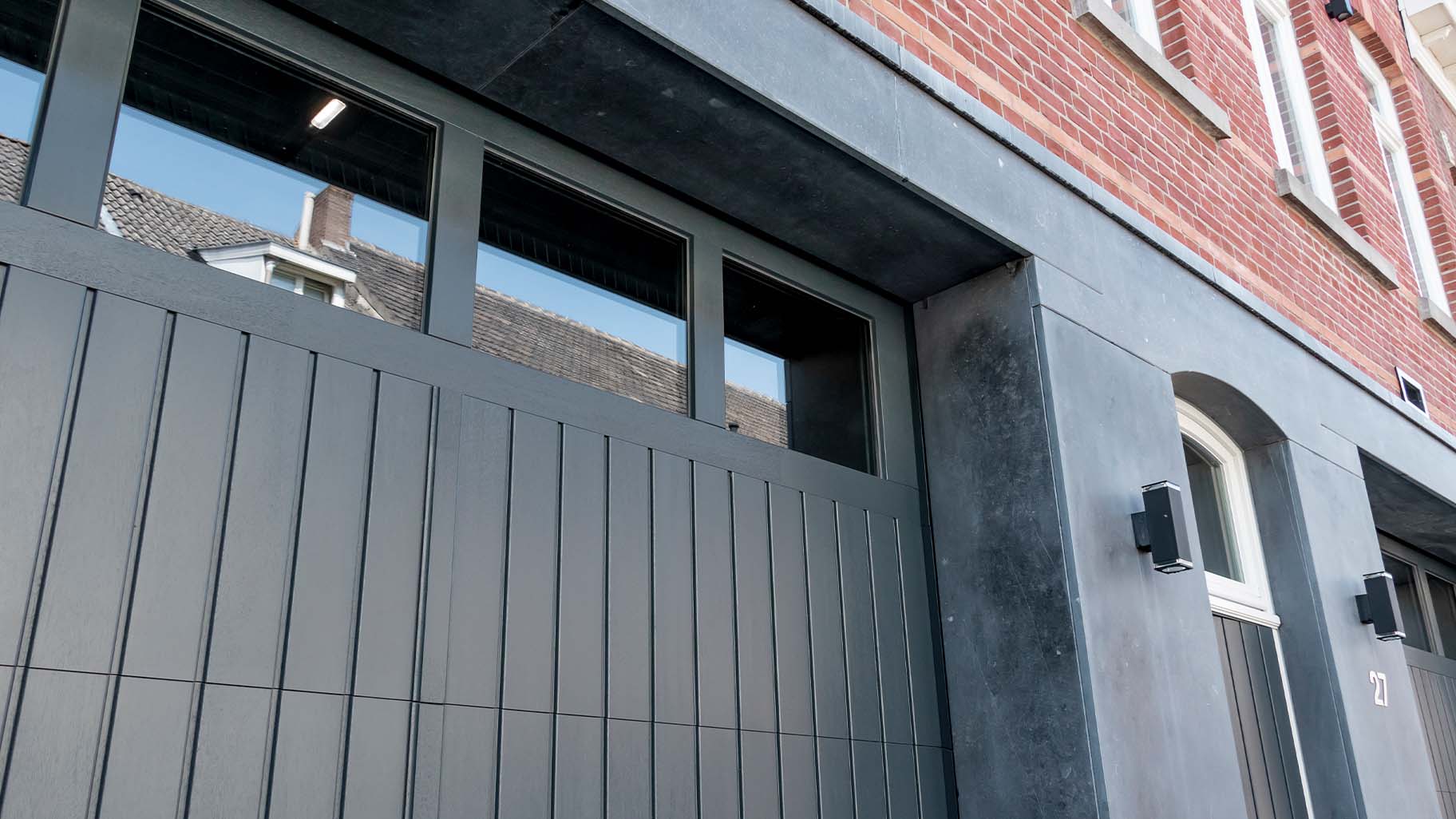 Garagedeur monumentaal pand