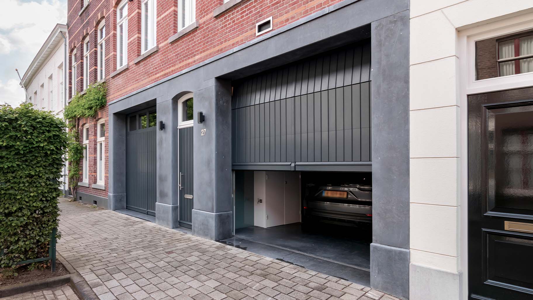 Garagedeur monumentaal pand