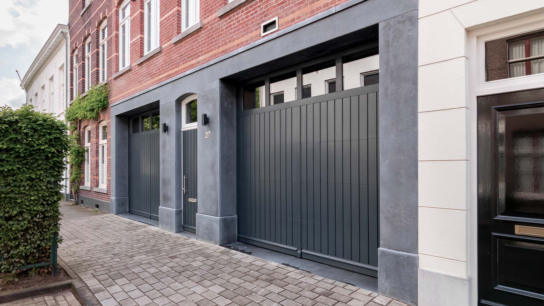 Garagedeur monumentaal pand