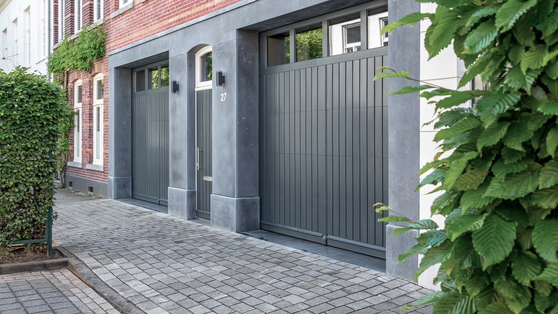 Garagedeur monumentaal pand