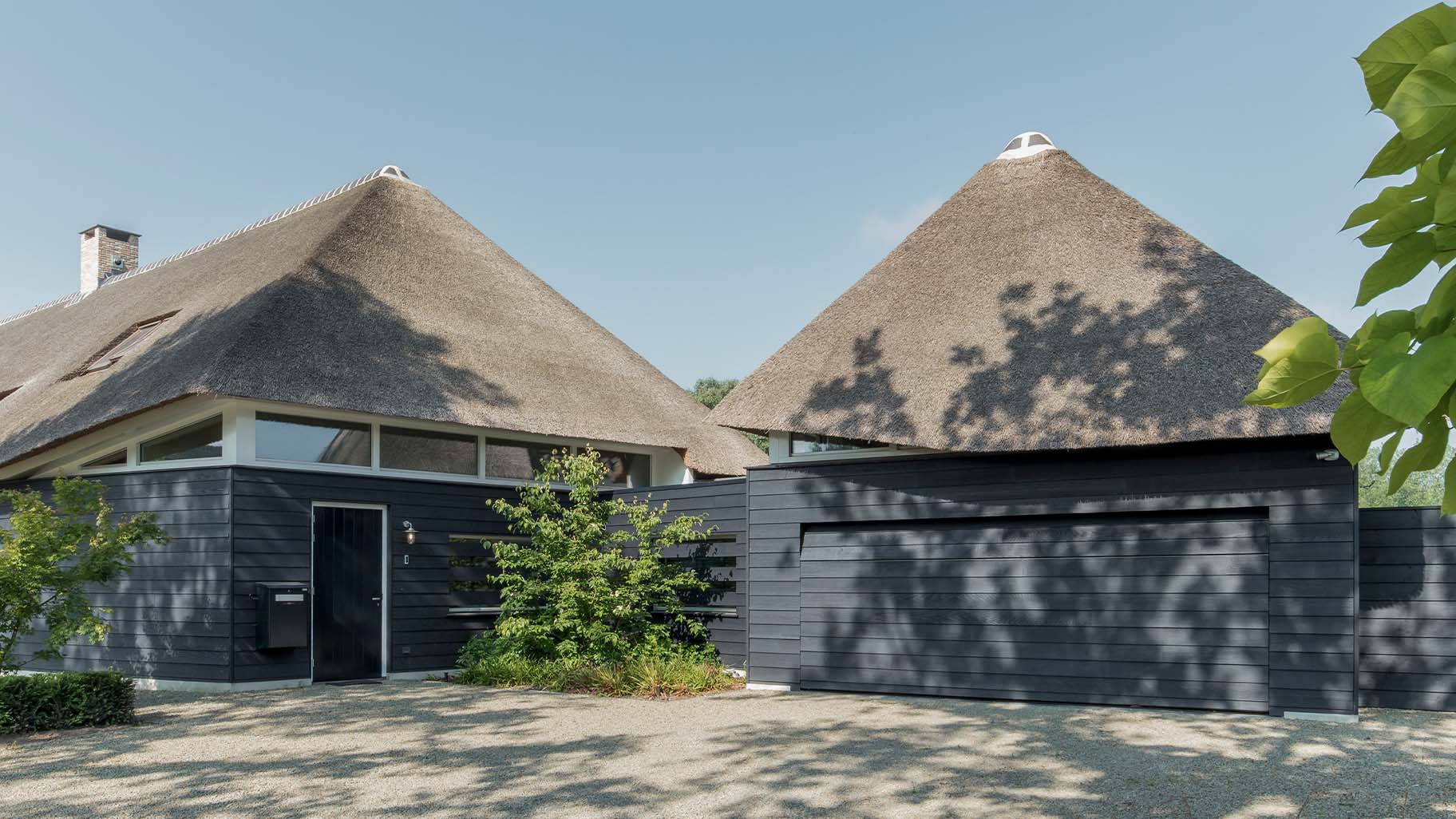 Houten garagedeur potdekselplanken