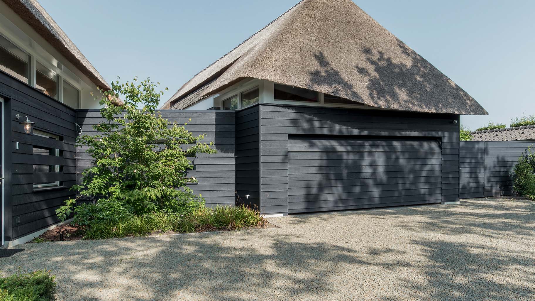 Houten garagedeur potdekselplanken