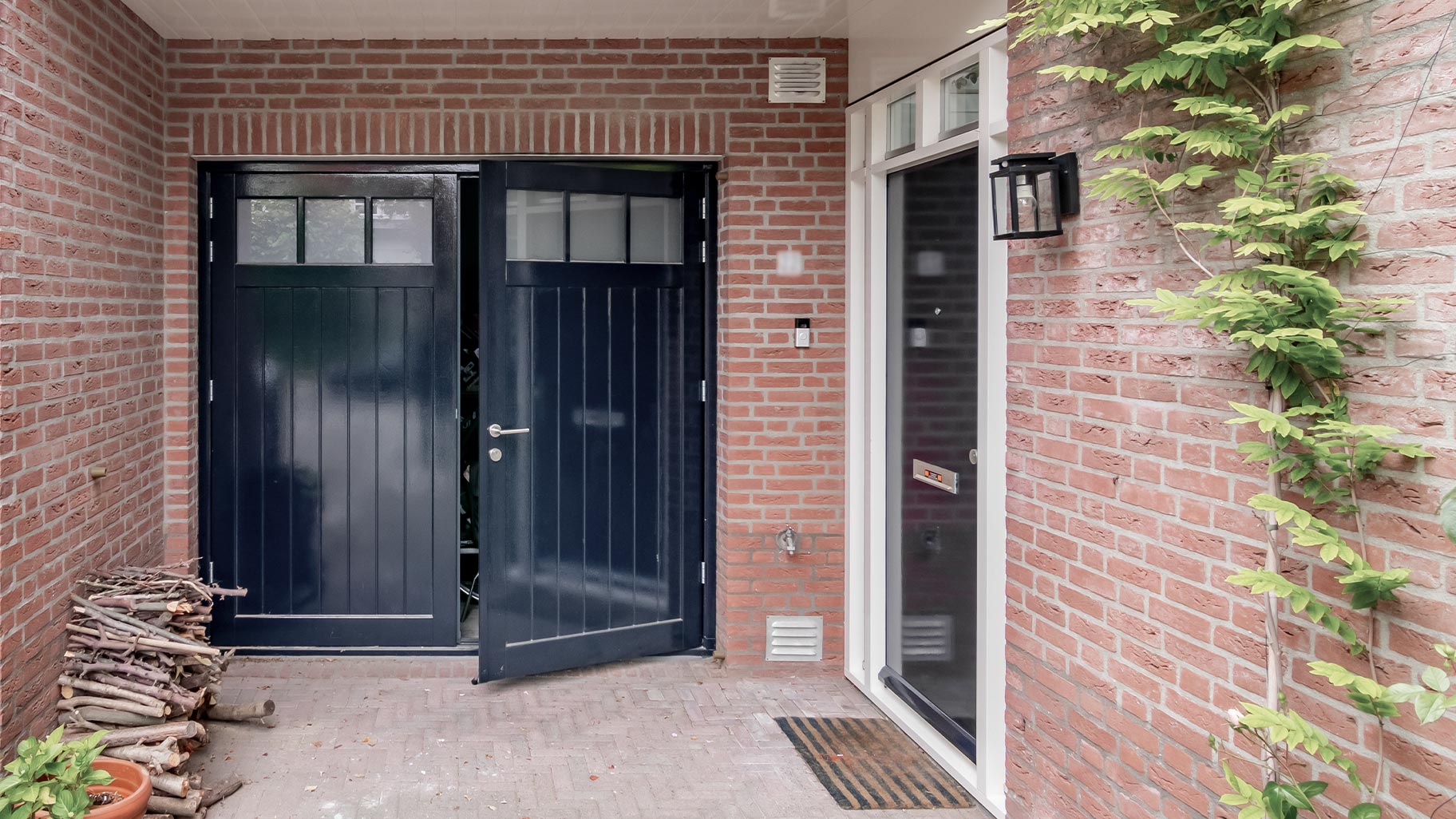 Openslaande garagedeuren