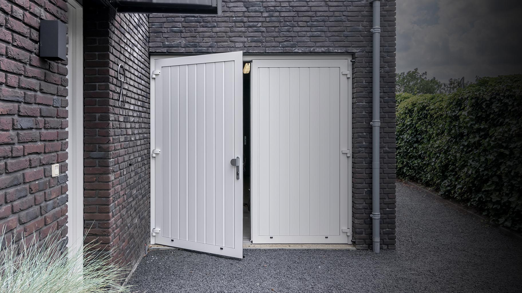 Openslaande garagedeuren