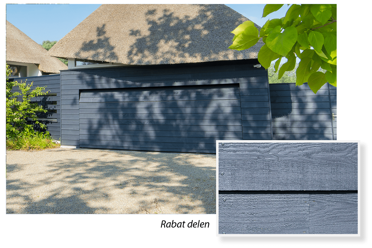 Rabat delen garagedeur