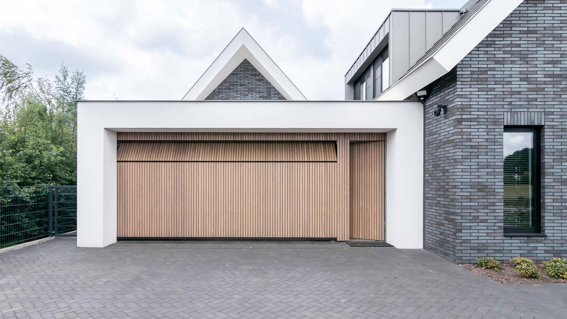 houten garagedeur 5 meter