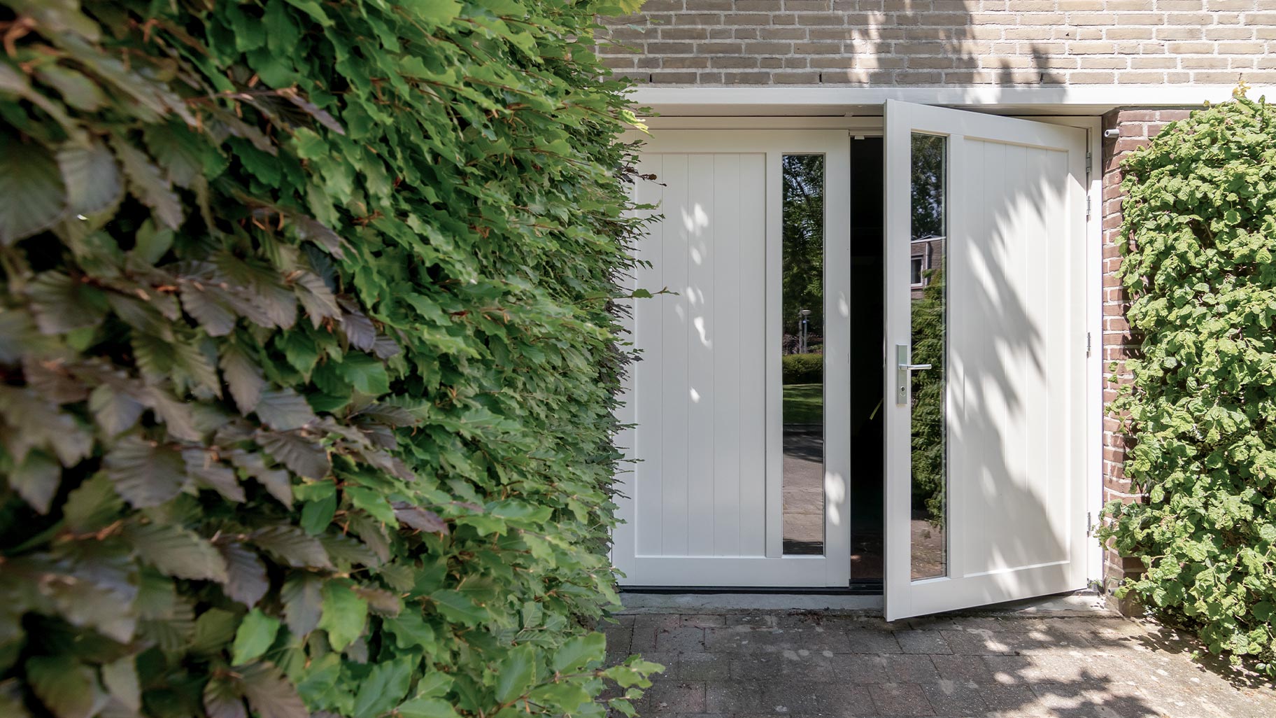 Openslaande garagedeuren