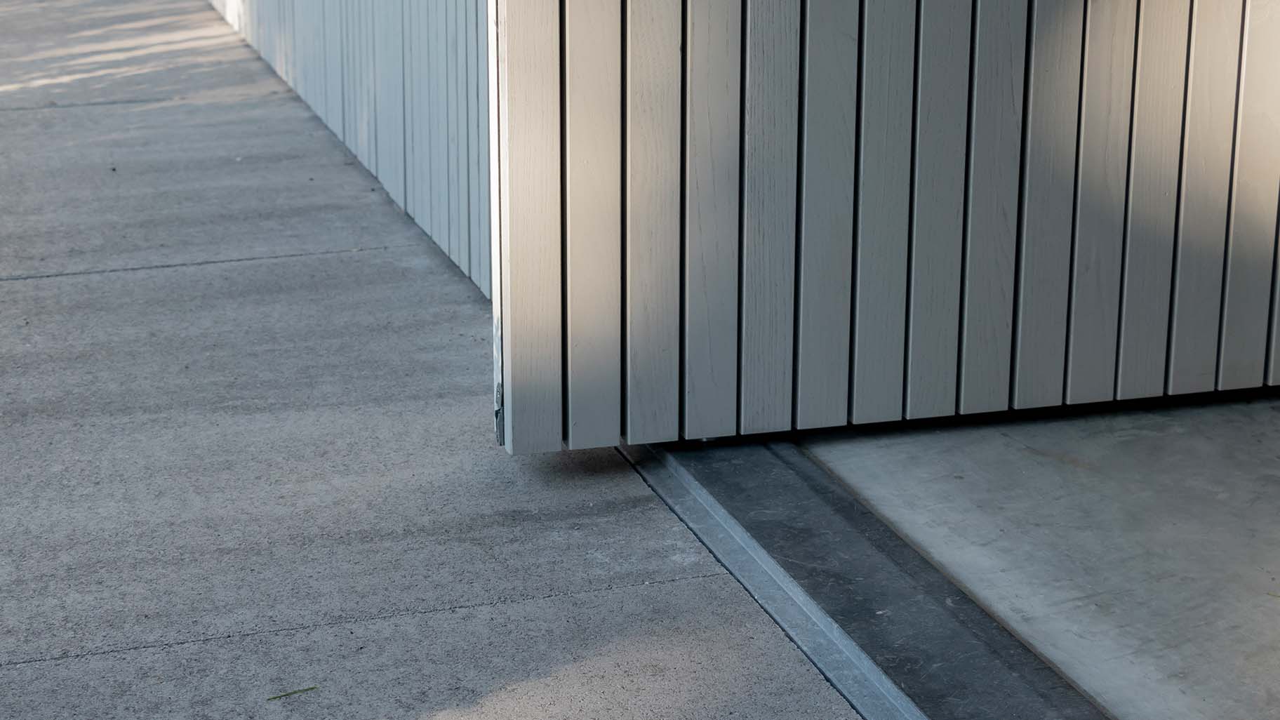 Taatsdeur gemaakt met het taatssysteem van FritsJurgens voor soepel openen en sluiten