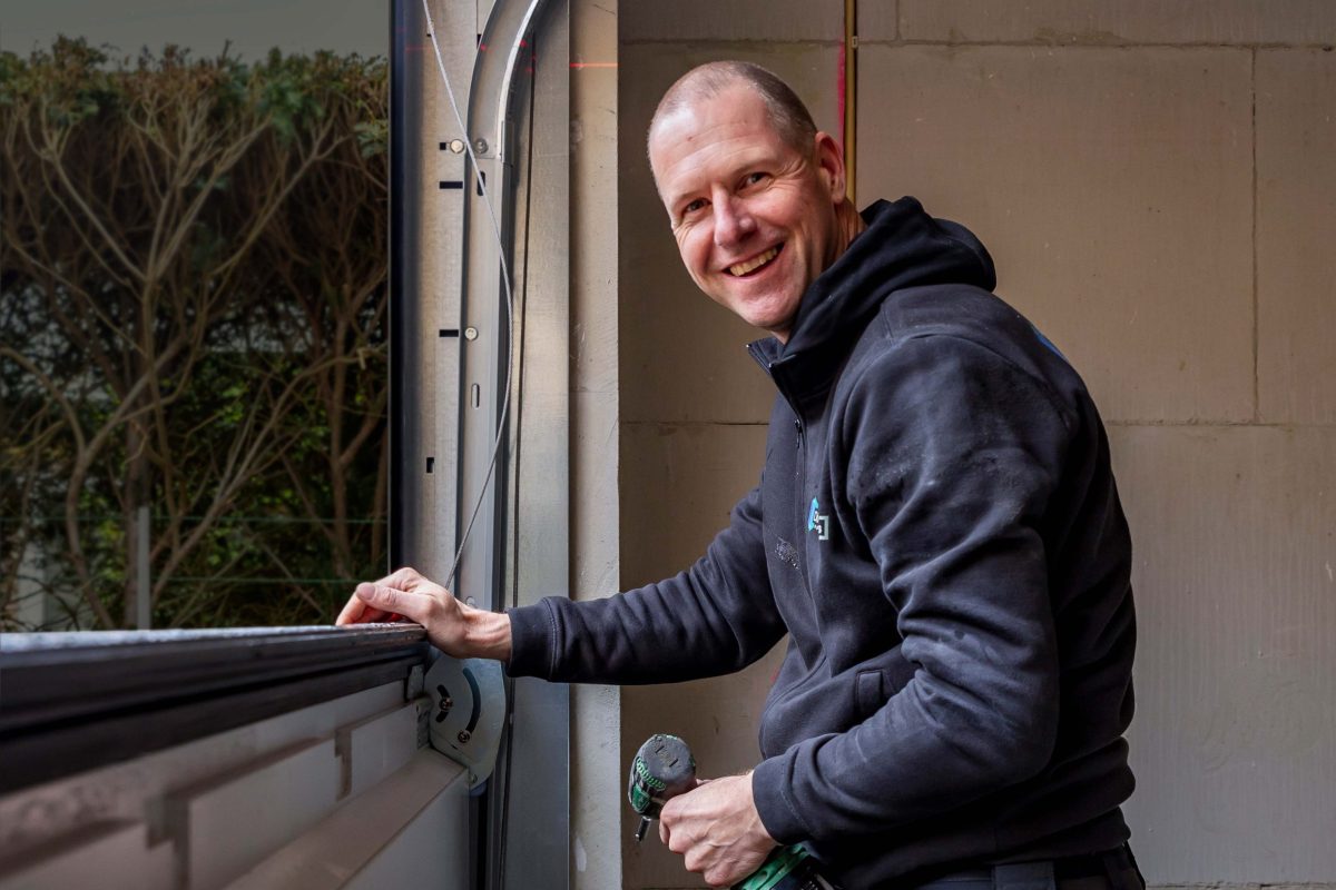 montage van garagedeur